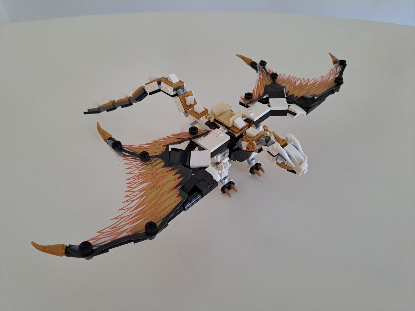 LEGO Ninjago 71718 Draak van Wu met handleiding, Ophalen of Verzenden, Gebruikt