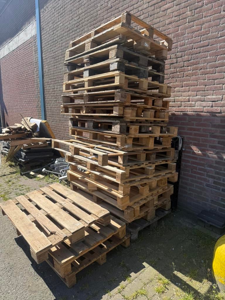 Partij pallets, Ophalen, Gebruikt, Pallet, Minder dan 200 cm