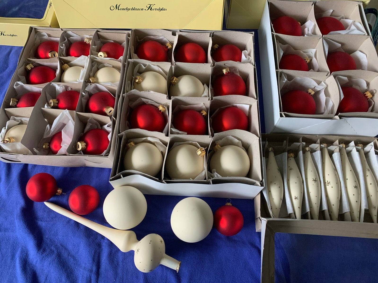 Kerstballen, pegels en piek, Diversen, Ophalen of Verzenden, Gebruikt