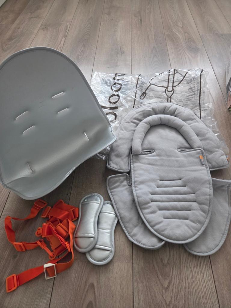 Bloom kinderstoel bekleding/accessoires, Ophalen, Gebruikt, Meegroeistoel