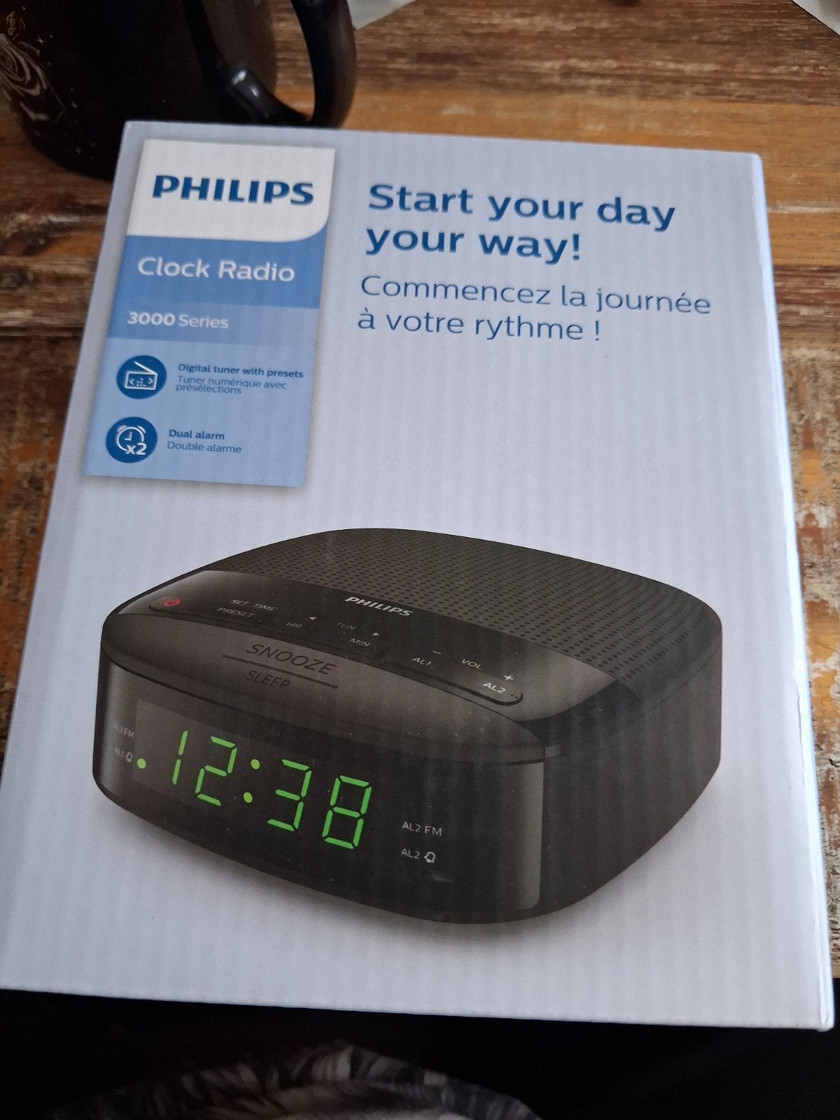 Philips Radiowekker 3000 Series - Digitale tuner, Ophalen, Nieuw, Digitaal