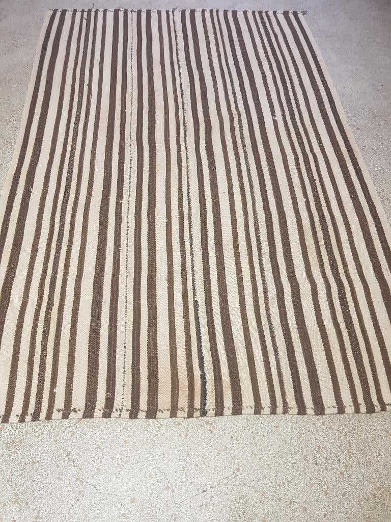 Moderne handgewoven kelim (Kilim) vloerkleed (Oriental rug), 100 tot 150 cm, Ophalen of Verzenden, Zo goed als nieuw, NA
