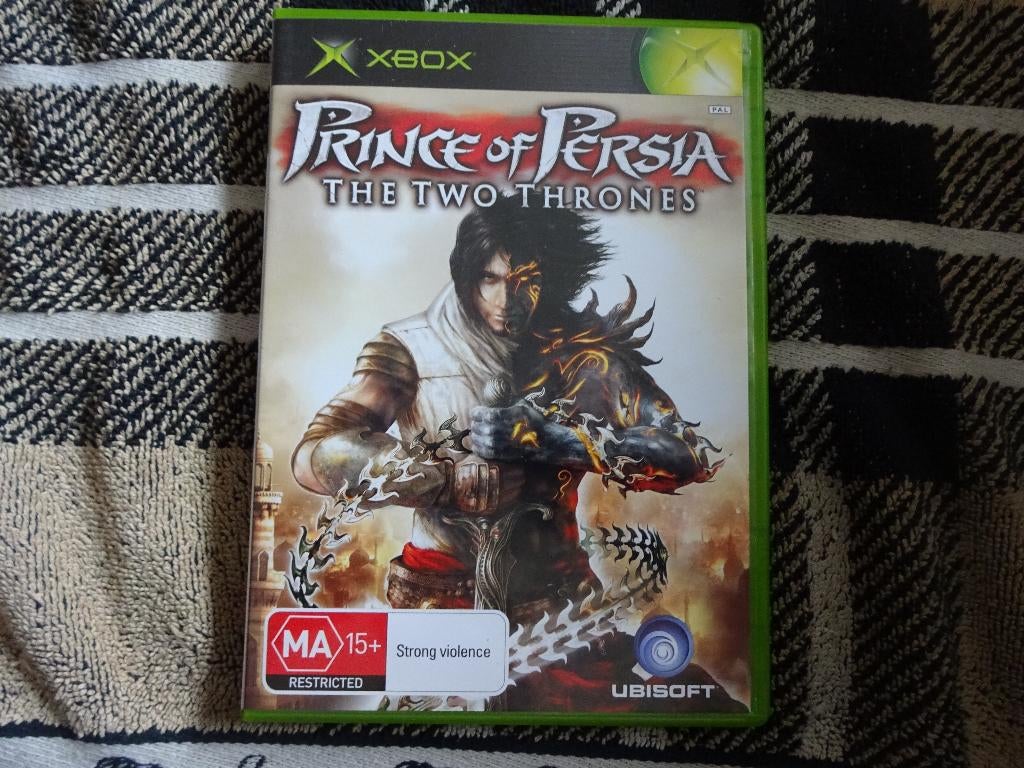 Xbox Prince Of Persia The Two Thrones , XBOX ORIGINAL Game, Avontuur en Actie, Gebruikt, 1 speler, Ophalen of Verzenden