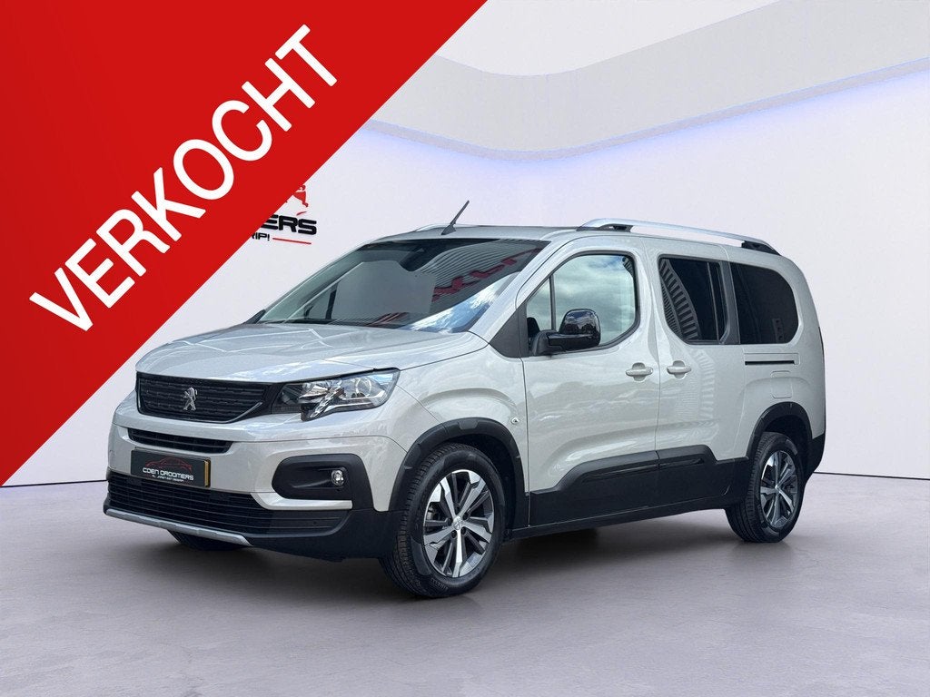 Peugeot Rifter Long GT-Line 7 persoons /Apple Carplay/Camera, Voorwielaandrijving, Gebruikt, Euro 6, 1199 cc