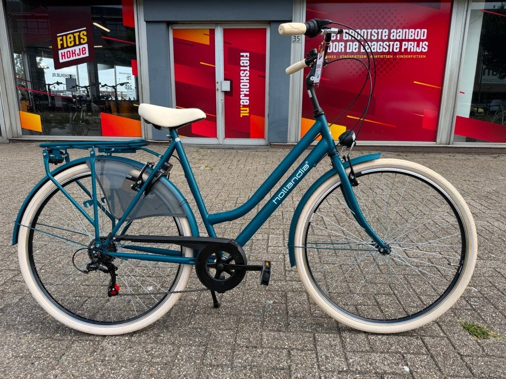 Fietshokje Hoofddorp: Hollandia Lady S7 damesfiets NIEUW, Fietsen en Brommers, Fietsen | Dames | Damesfietsen, Niet ingevuld, Niet ingevuld