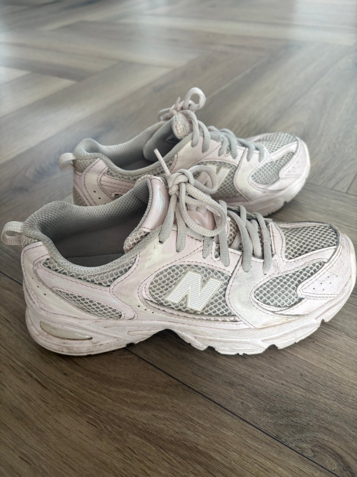 New balance sneakers (35.5) 530 Washed Pink, Ophalen of Verzenden, Gebruikt, Overige typen, Overige merken