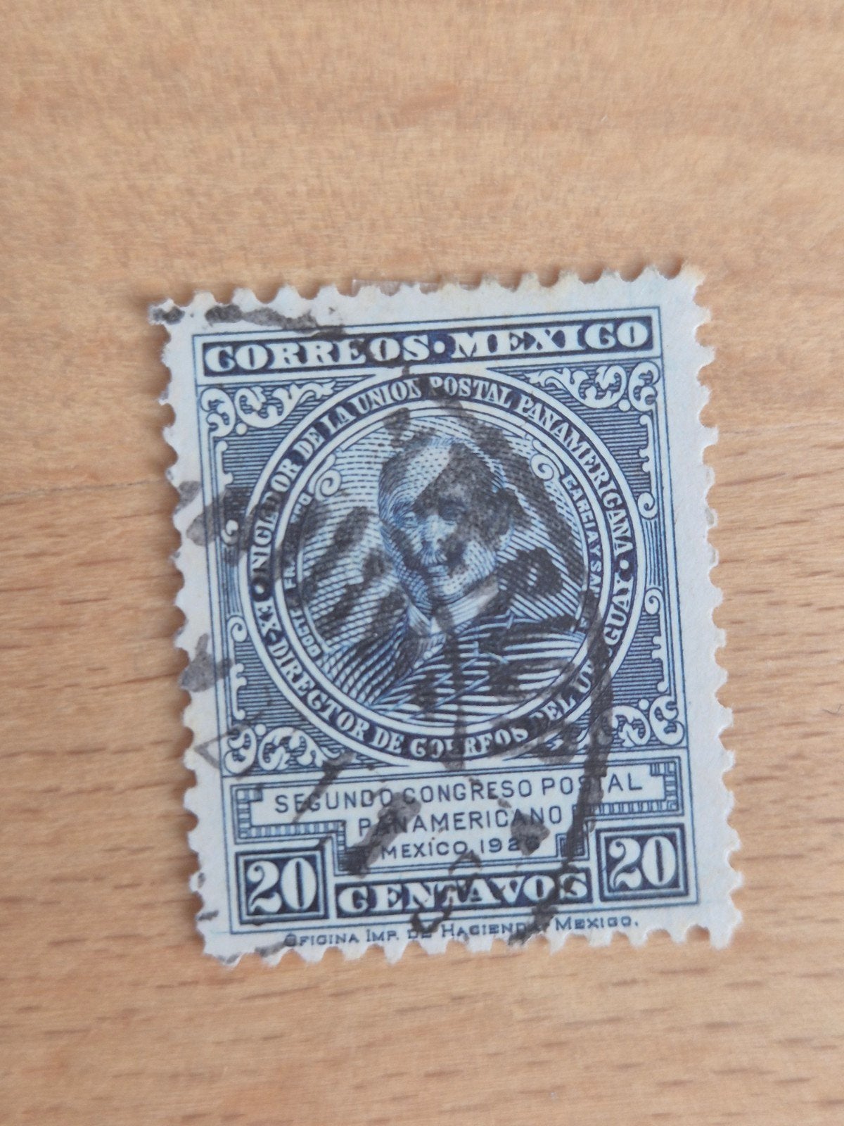 Mexico 1926 postcongres, Ophalen of Verzenden, Gestempeld, Midden-Amerika