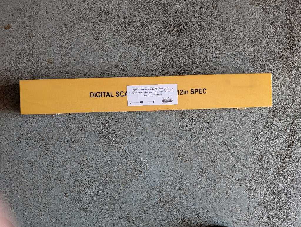 Wabeco digitale vaste schuifmaat, 300mm, Ophalen of Verzenden, Nieuw, Groter dan 1:32