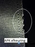 Gerafelde gordelband beschadigde gordels gordel APK afkeur, -, -, Nieuw, Ophalen of Verzenden