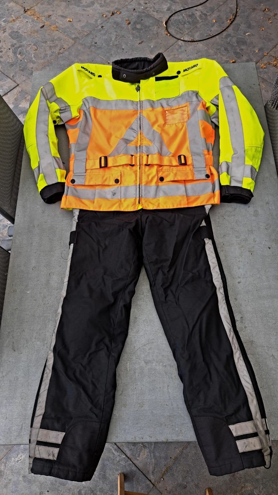 Statler Verkeersregelaar Motorpak, Motoren, Kleding | Motorkleding, Ophalen of Verzenden, Tweedehands, Combipak