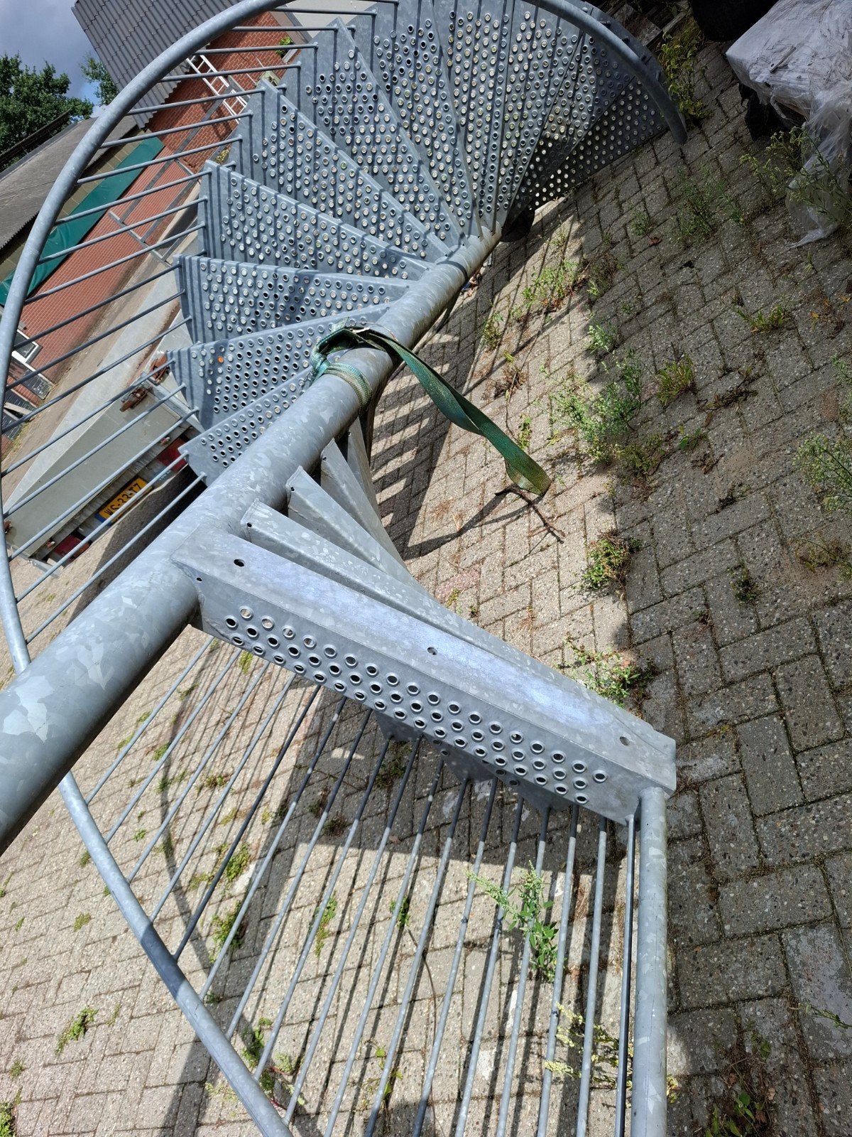 Wenteltrap 4.60 m, Doe-het-zelf en Verbouw, Metalen, Ophalen of Verzenden