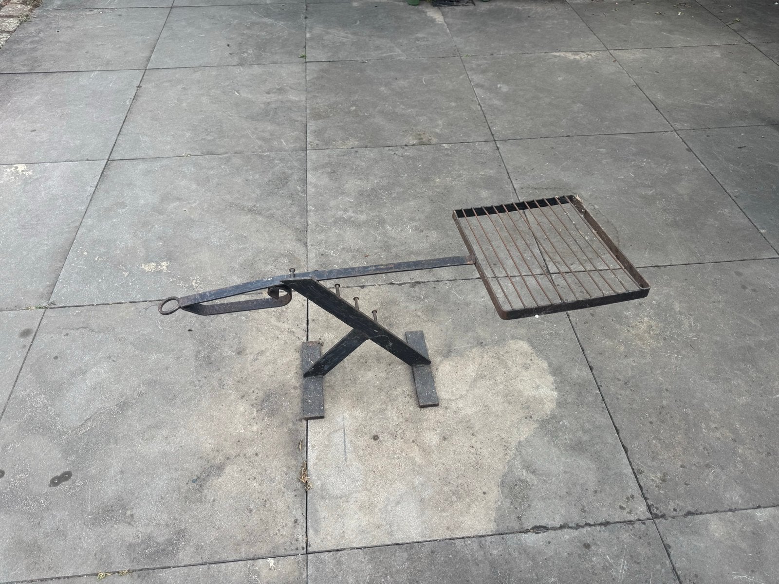 Grappige BBQ voor de outdoor-liefhebber, Ophalen, Gebruikt