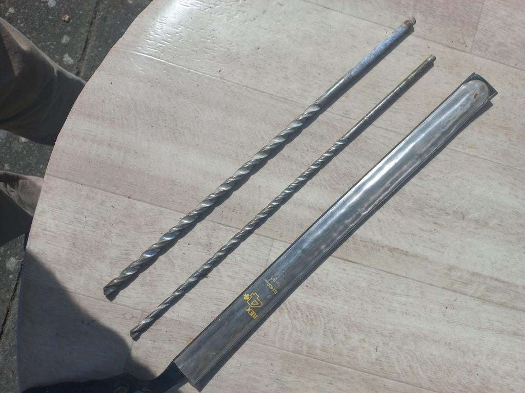 Boren 8 en 10 mm 50. Mm lang, Ophalen of Verzenden