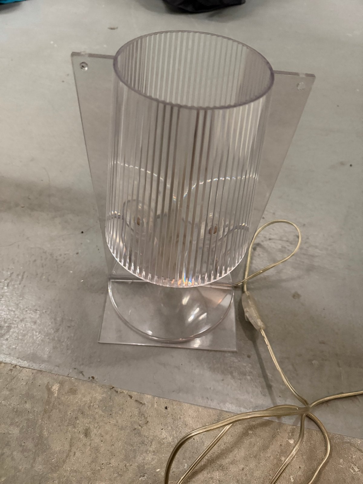 Kartell lampje, Overige merken, Gebruikt, Kunststof, Ophalen of Verzenden