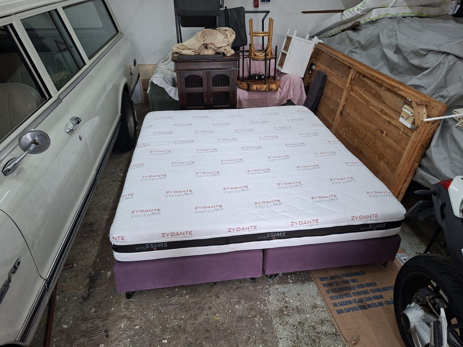 Nagenoeg nieuw matras 180x200 Zydante Swisstech, Huis en Inrichting, Ophalen of Verzenden