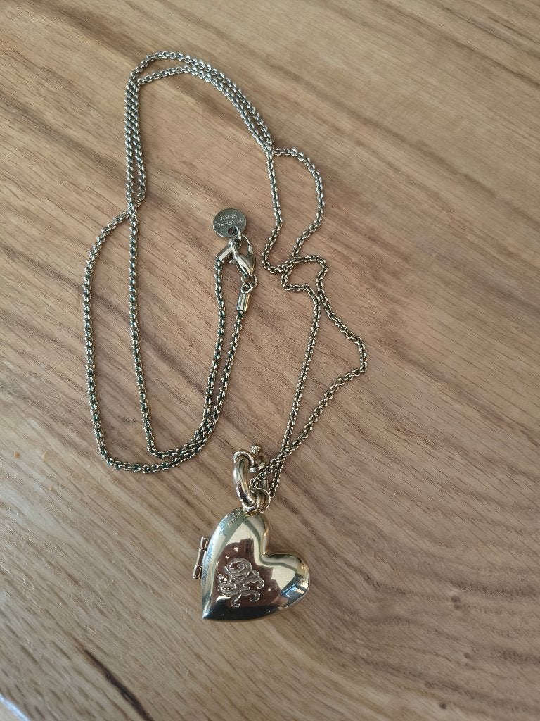 Dyrberg kern medaillon, Ophalen of Verzenden, Zo goed als nieuw, Goud, Overige materialen