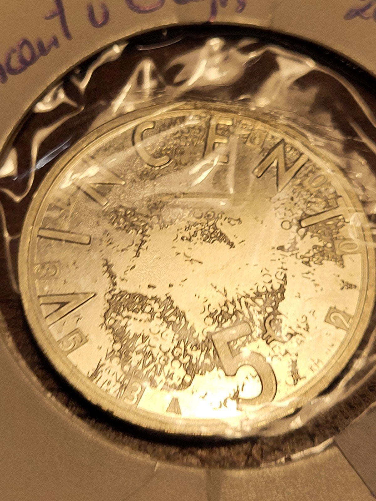 Zilveren 5 euro munt Vincent van Gogh, Ophalen of Verzenden
