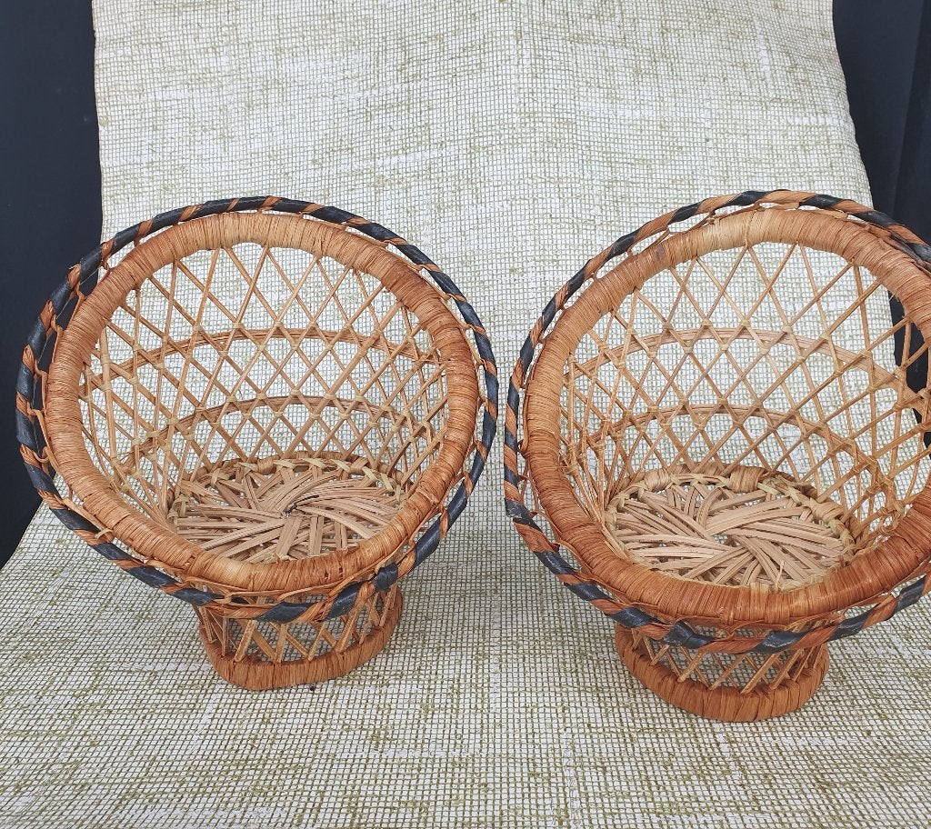 1935 vintage pauwstoel pauwen stoel pauw fauteuil poppen, Ophalen of Verzenden, Zo goed als nieuw, Overige typen