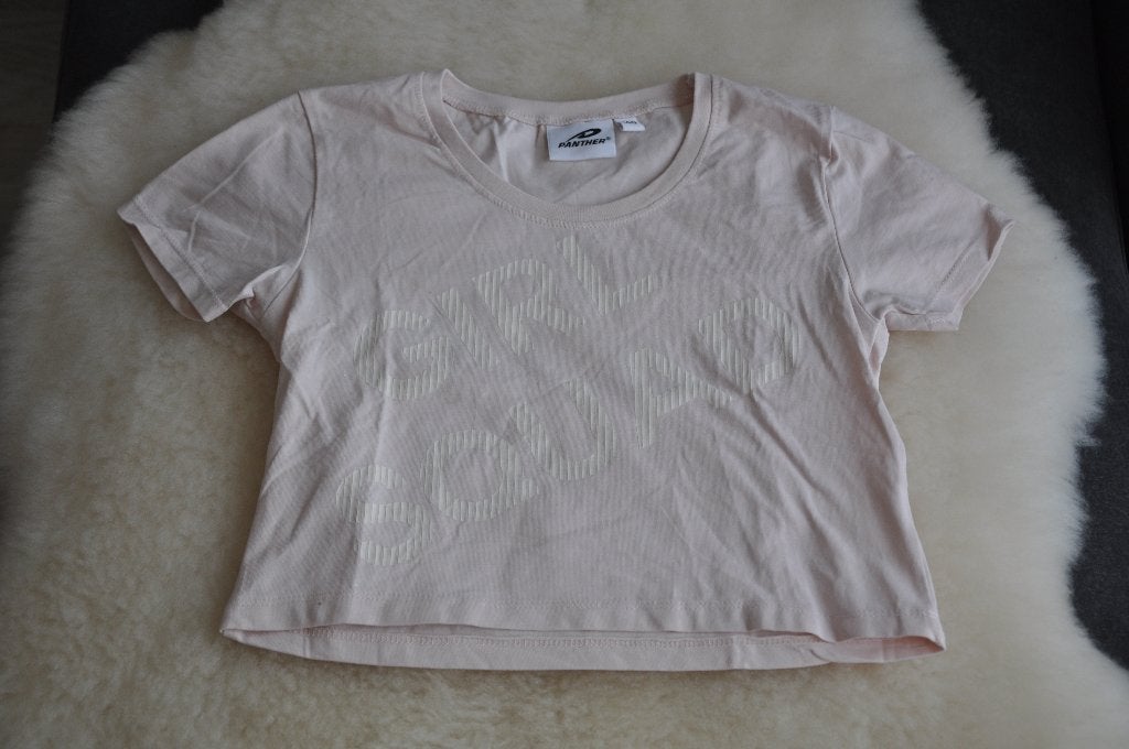 top 140, t-shirt 140, panther t-shirt 140, kinderkleding 140, Kinderen en Baby's, Kinderkleding | Maat 140, Meisje, Ophalen of Verzenden