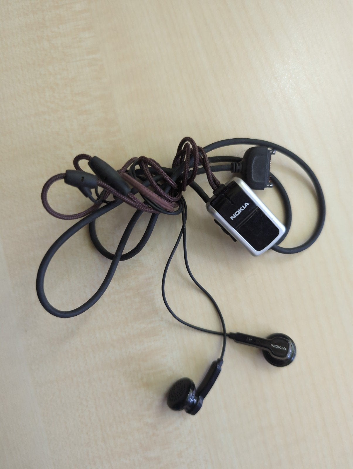 Nokia bedrade headset met microfoon, Ophalen, Gebruikt, Overige typen, Nokia