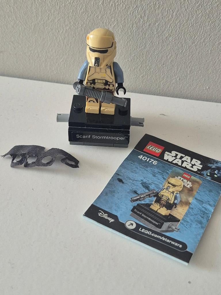 Lego Star Wars Scarif Stormtrooper figuur met gebreken, Ophalen of Verzenden, Gebruikt, Complete set, Lego