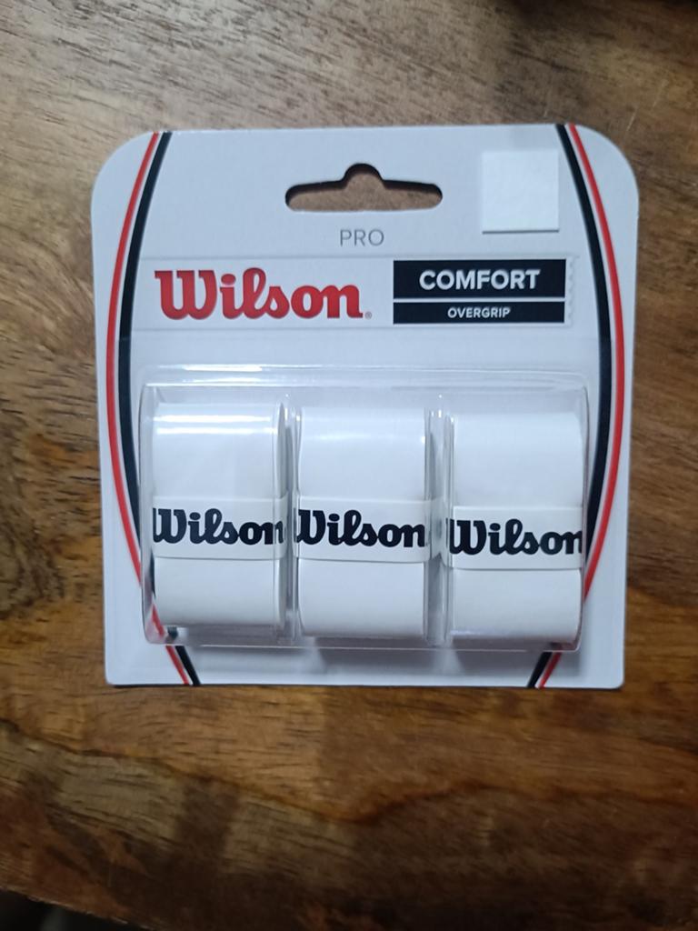 Wilson Pro comfort overgrip wit, Sport en Fitness, Padel, Ophalen of Verzenden
