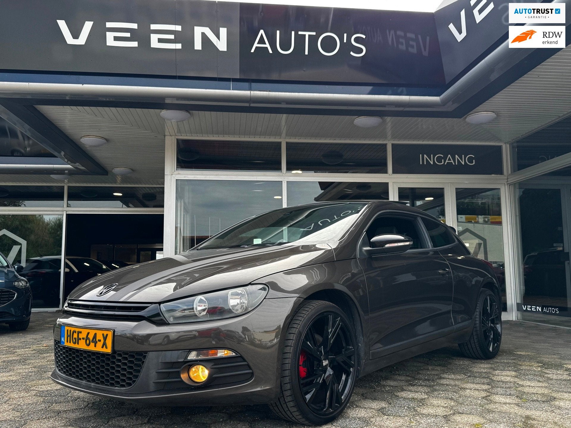 Volkswagen SCIROCCO 1.4 TSI Highline 19 Inch Panorama Dak Na, Auto's, Voorwielaandrijving, Euro 5, Gebruikt, Zwart