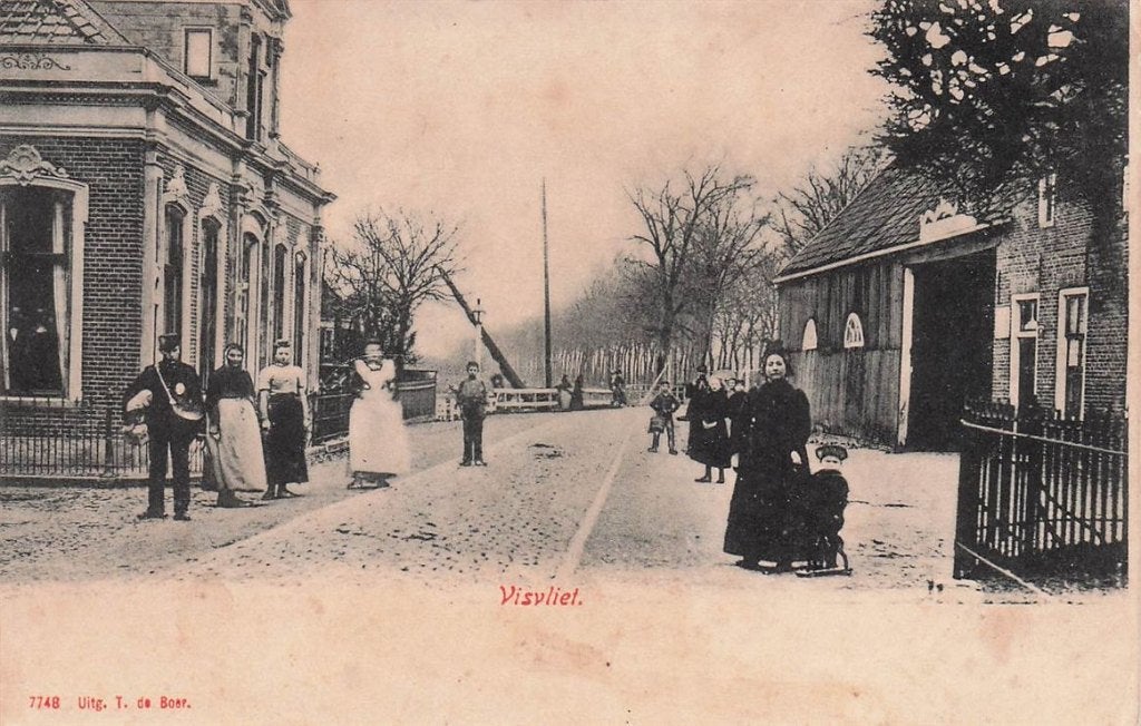 702-377-029 Visvliet, Verzamelen, Verzenden, Voor 1920, Groningen