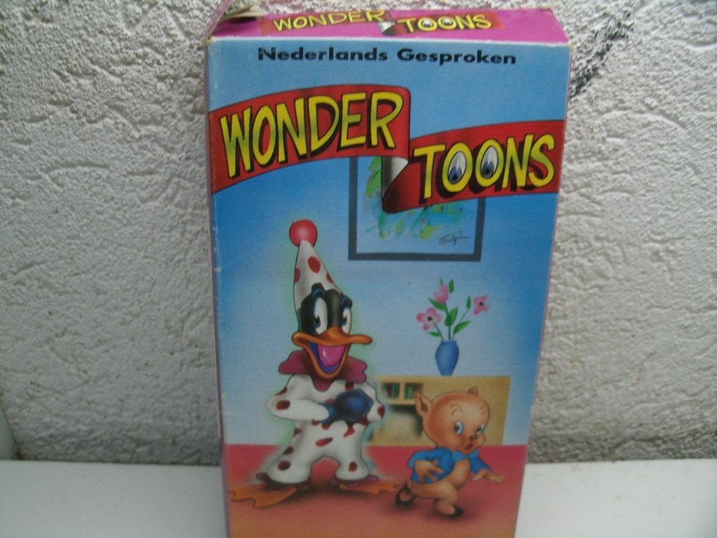 vhs 53a daffy duck wonder toons, Cd's en Dvd's, VHS | Kinderen en Jeugd, Alle leeftijden, Ophalen of Verzenden, Zo goed als nieuw