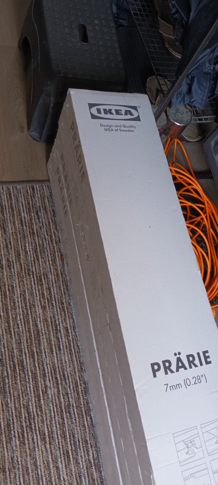 IKEA Laminaat PRÄRIE - 5 Pakketten (ca. 12.5m²), Doe-het-zelf en Verbouw, Ophalen, Overige materialen, Nieuw, 10 m² of meer