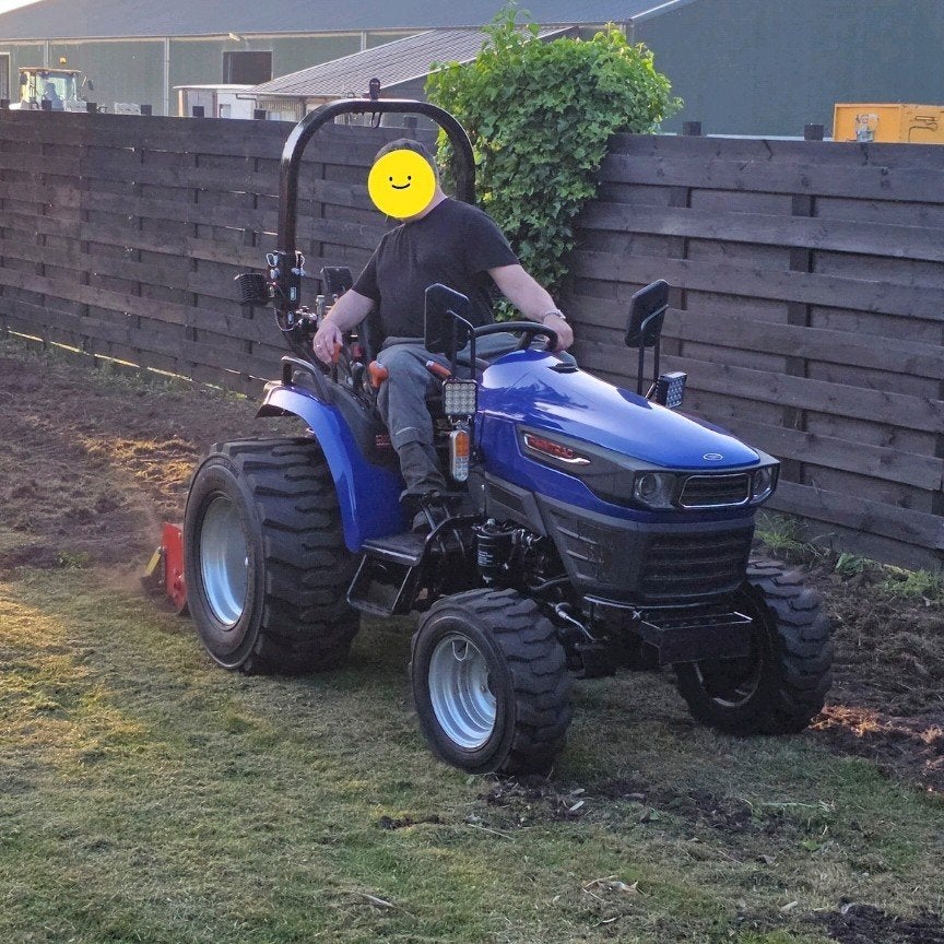 Farmtrac mini tractor diesel hef pto hydroliek 4x4, Ophalen, Zo goed als nieuw, Versnellingen, 120 cm of meer