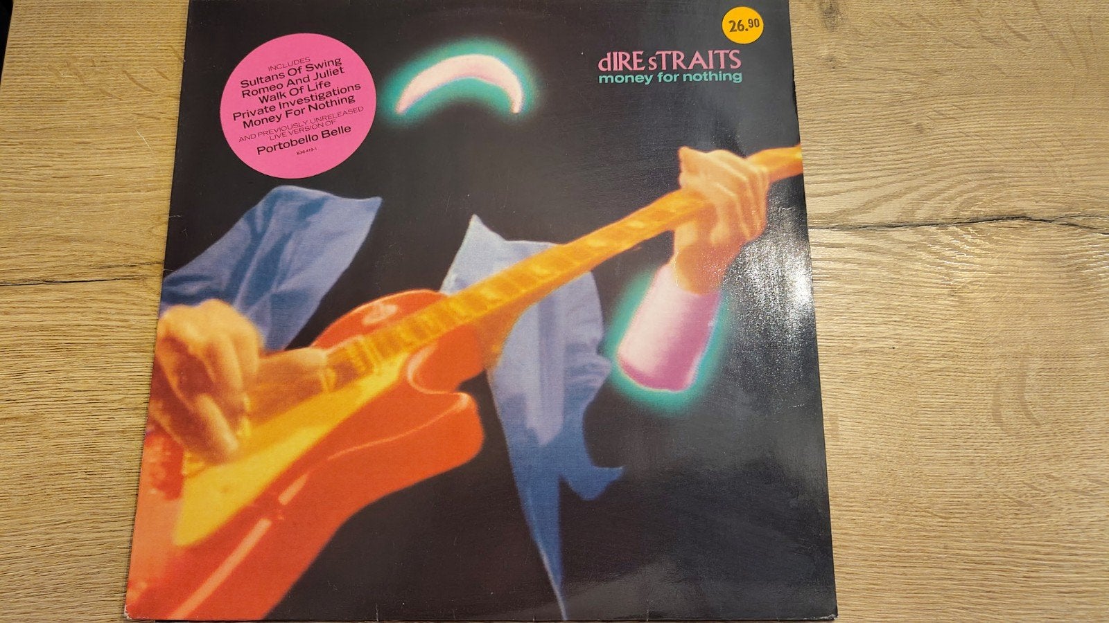Dire Straits - "Money for Nothing" - Vinyl LP, LP, Gebruikt, Ophalen of Verzenden, 12 inch