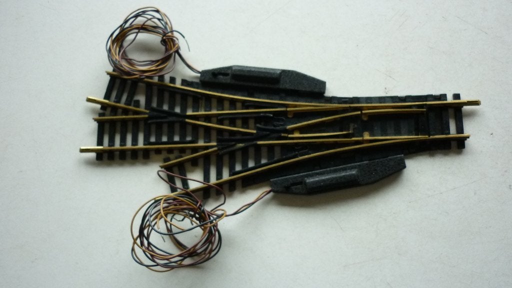 Fleischmann H0 6058 elektrische driewegwissel, Wisselstroom, Gebruikt, Fleischmann, Rails