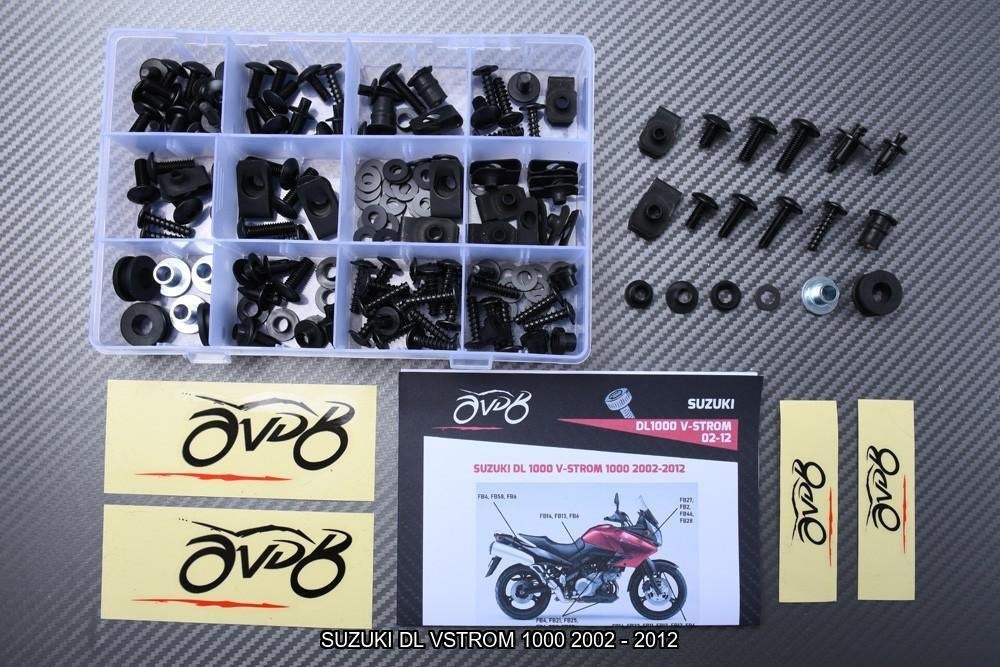 Kuip bouten set voor SUZUKI DL VSTROM 1000 2002 2012, Motoren, Accessoires | Overige, Verzenden, Nieuw