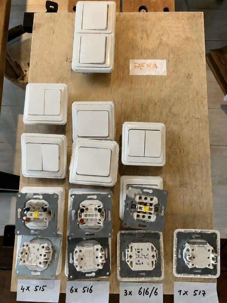 Led dimmers en PEHA schakelmateriaal, Ophalen of Verzenden, Gebruikt, Schakelaar