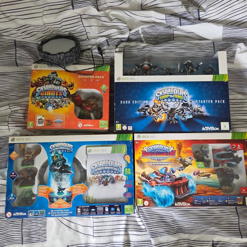 Skylanders Starter Pack's Xbox360, Spelcomputers en Games, Avontuur en Actie, Verzenden, 2 spelers, Zo goed als nieuw