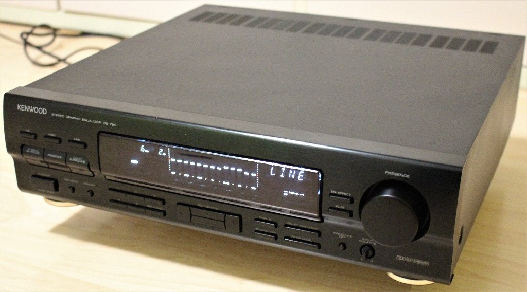 Kenwood GE-760 Equalizer in nieuwstaat., Overige merken, Ophalen of Verzenden, Zo goed als nieuw, Minder dan 60 watt