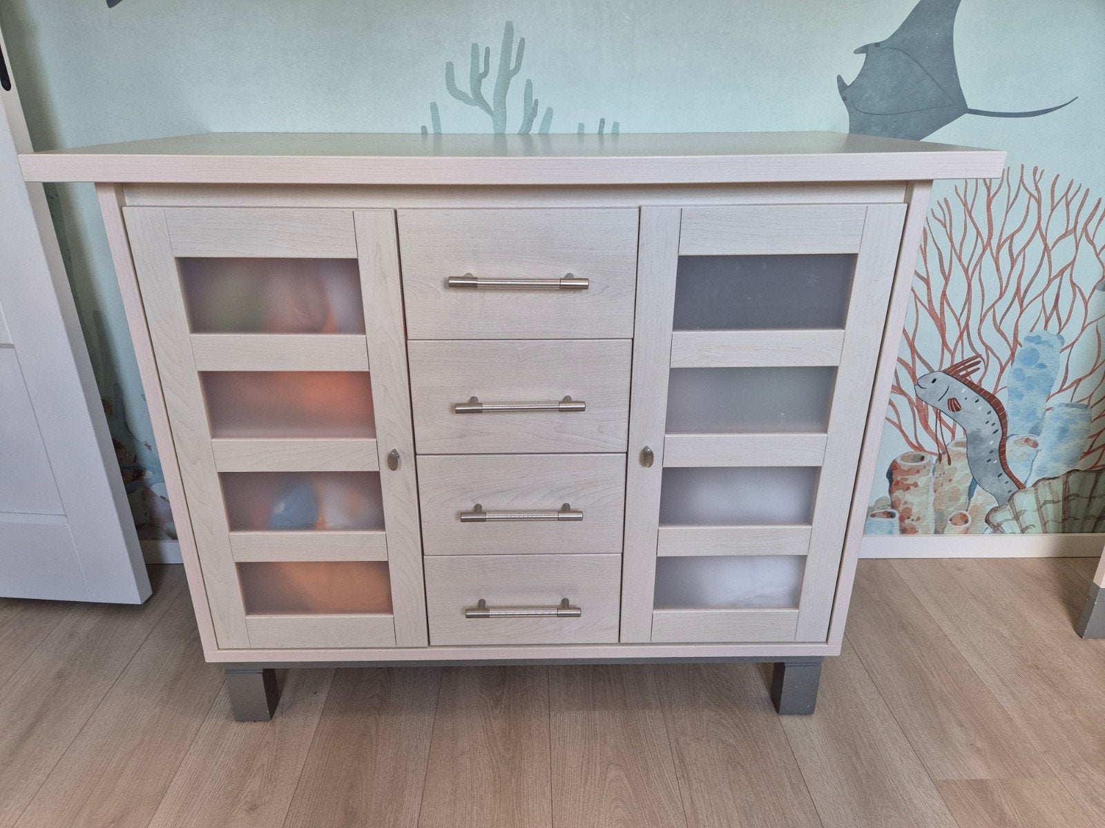 Commode, Kinderen en Baby's, Kinderkamer | Commodes en Kasten, Ophalen, Gebruikt, 50 tot 70 cm, 100 cm of meer