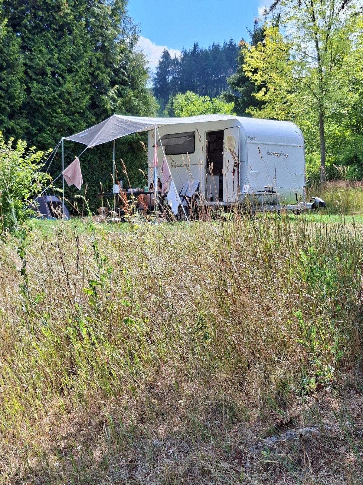 Hobby Beachy luifel origineel, Ophalen of Verzenden, Gebruikt