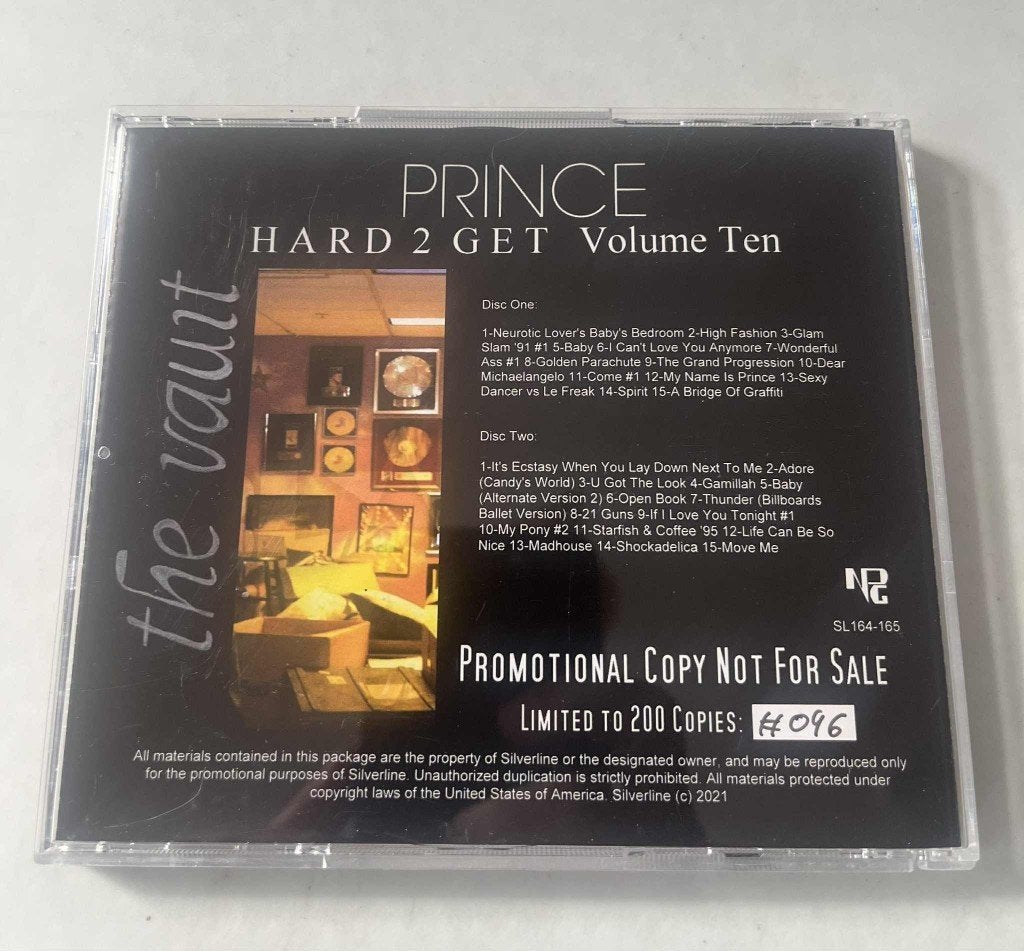 Prince - Hard To Get Volume TEN 2CD, Cd's en Dvd's, Import, Nieuw in verpakking, Album, Verzenden