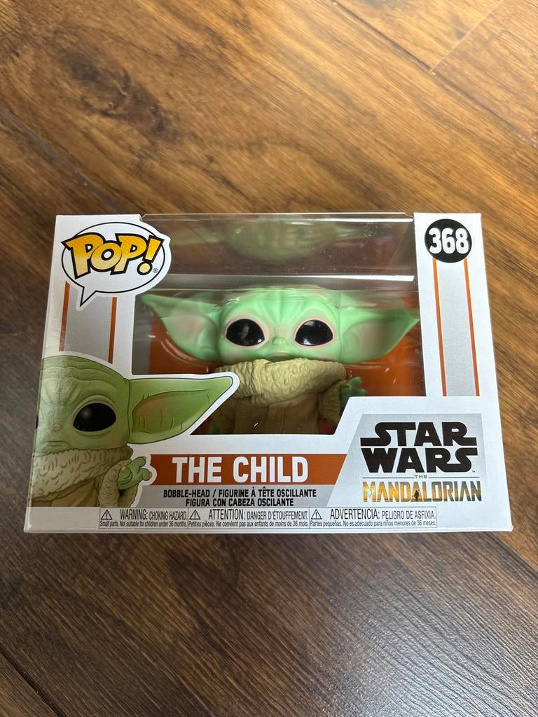 Funko Pop! The Child (Baby Yoda) #368 - The Mandalorian, Ophalen of Verzenden, Zo goed als nieuw, Actiefiguurtje