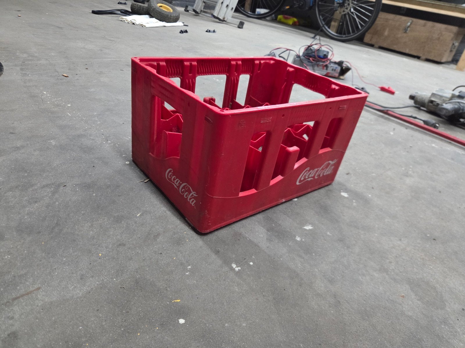 Coca-Cola krat - mancave, Ophalen, Gebruikt, 40 tot 60 cm, Minder dan 35 cm