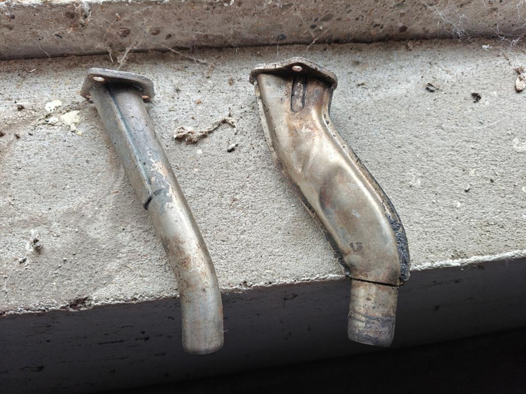 Honda BF75 B75 BF8 uitlaat uitlaten 7.5Pk 8pk, Watersport en Boten, Ophalen of Verzenden, Gebruikt