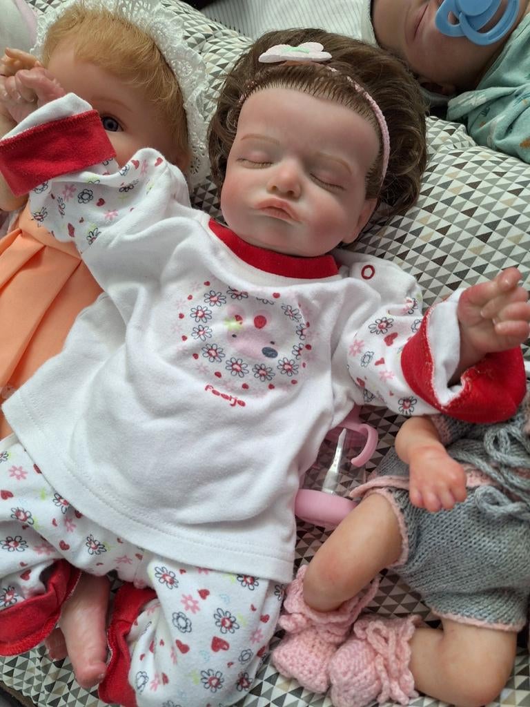 Prachtig reborn babytje, Verzamelen, Poppen, Ophalen of Verzenden, Zo goed als nieuw, Pop