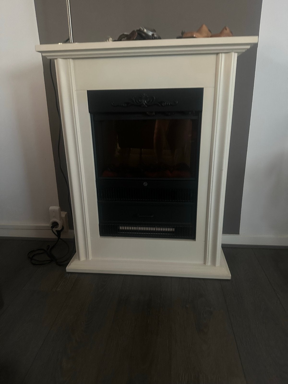 Elektrische sfeerhaard - 70 cm breed, 85 cm hoog, Huis en Inrichting, Kachels, Ophalen, Gebruikt, Overige soorten, Elektrisch