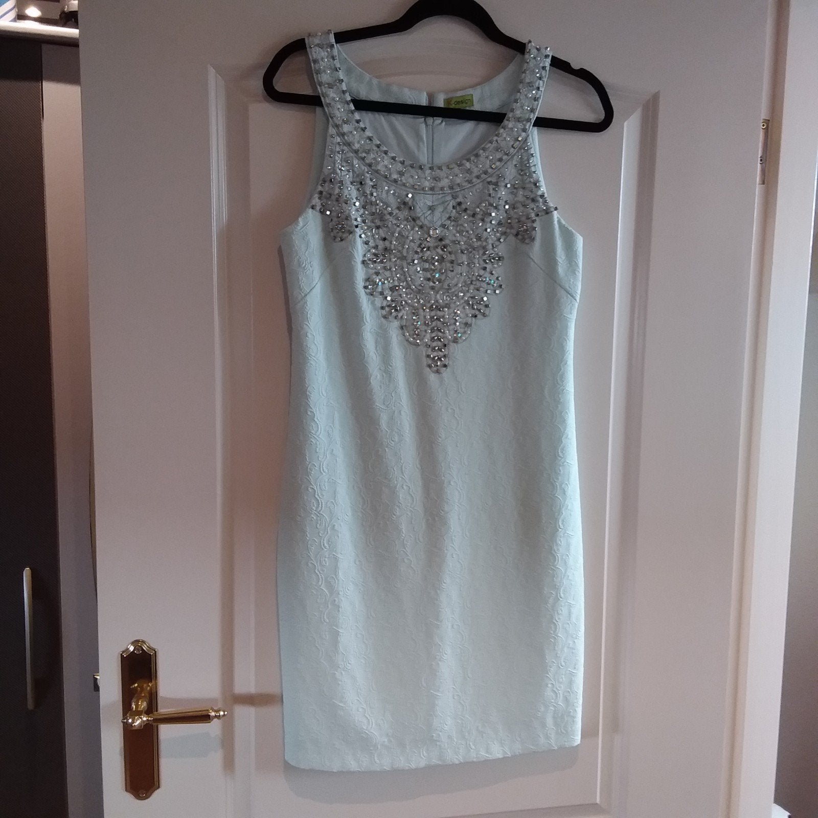 K design jurk, Maat 38/40 (M), Blauw, Ophalen of Verzenden, Zo goed als nieuw