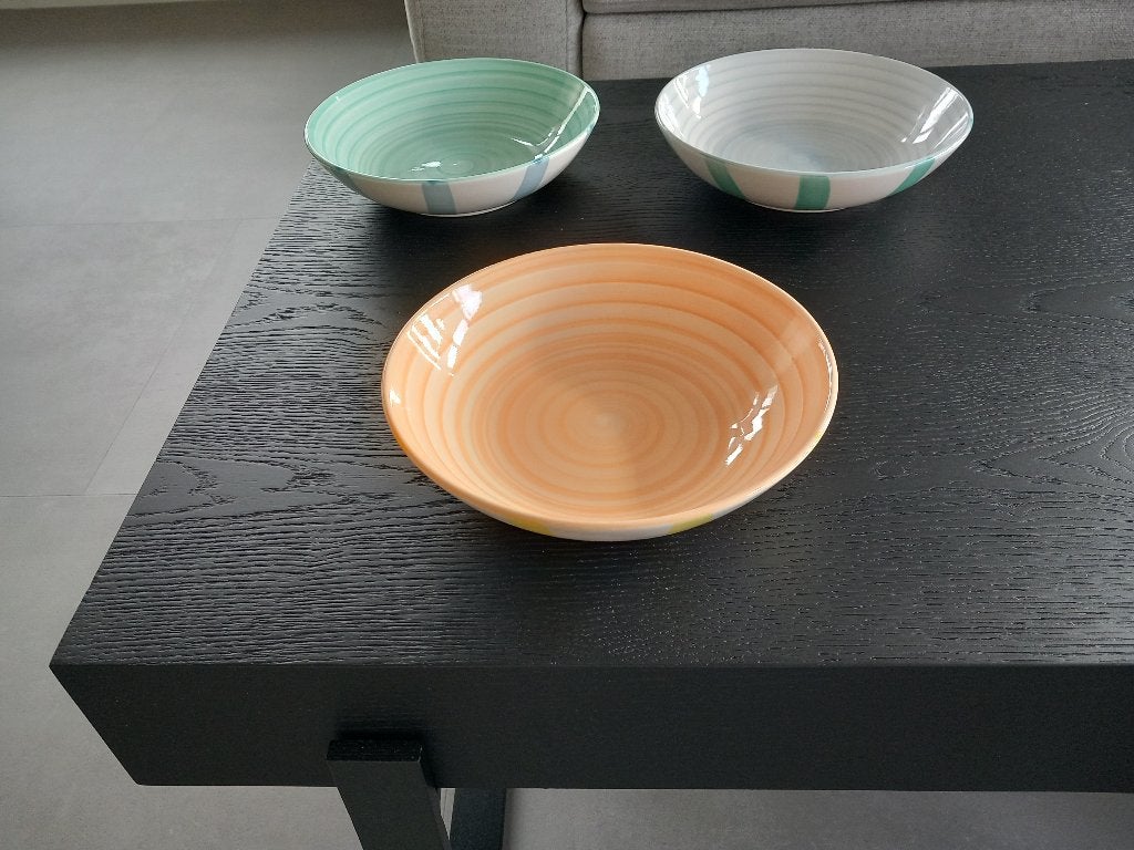 3 LEUKE GROTE SCHALEN MERK TAVOLA VAN INTRATUIN, Overige merken, Ophalen of Verzenden, Overige stijlen, Porselein