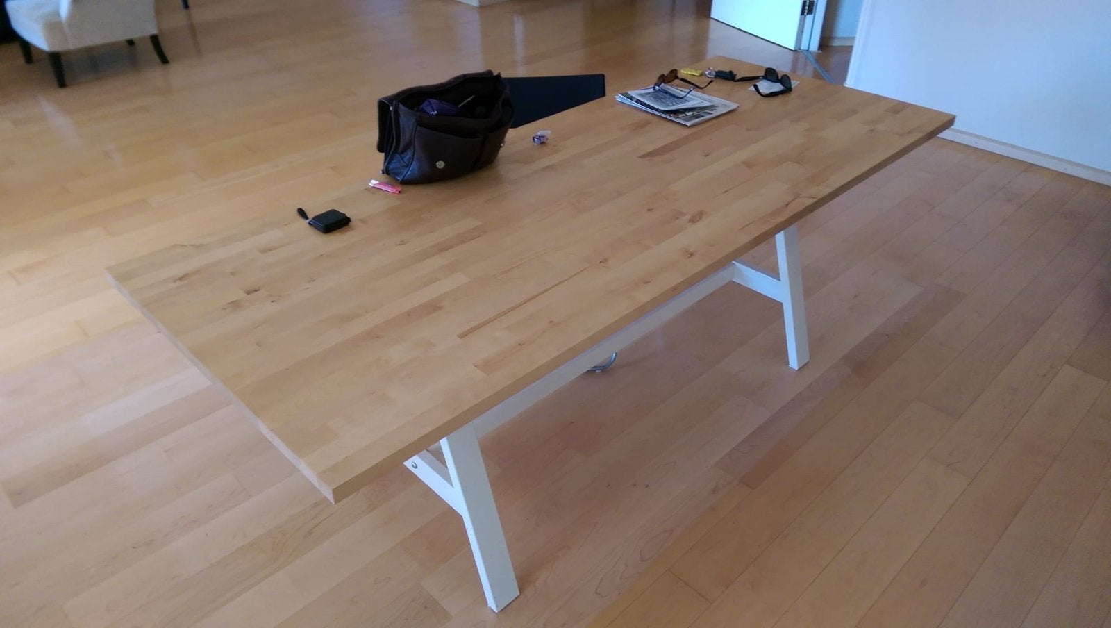 Houten tafel, Ophalen, Zo goed als nieuw