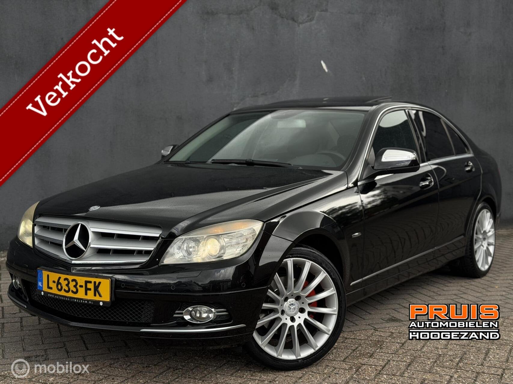 Mercedes C-klasse 280 Avantgarde V6 -STOELV-DAKJE- *INRUIL M, Auto's, Automaat, Achterwielaandrijving, Automatische klimaatregeling