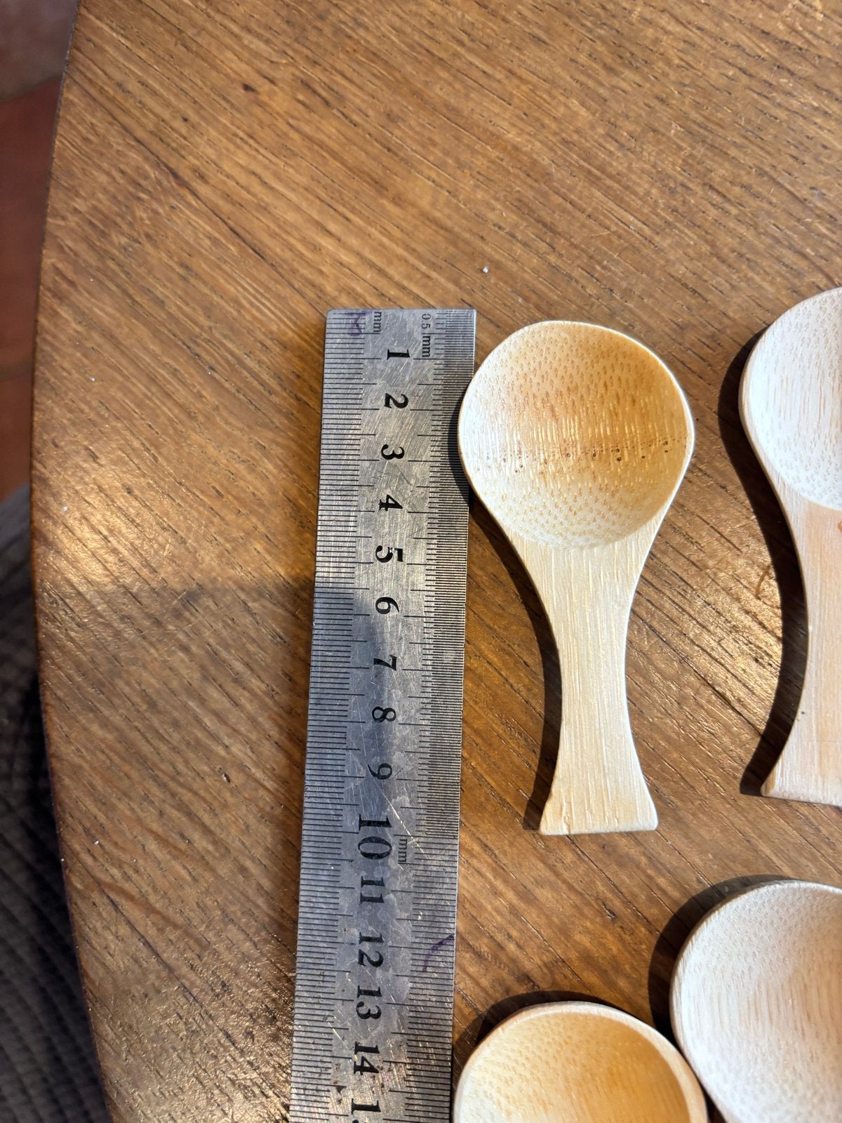 Mini houten lepeltjes - 30 stuks, Theelepel, Los bestek, Nieuw, Ophalen of Verzenden